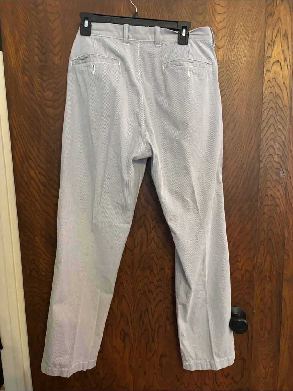J. Crew Light Blue Seersucker Chinos